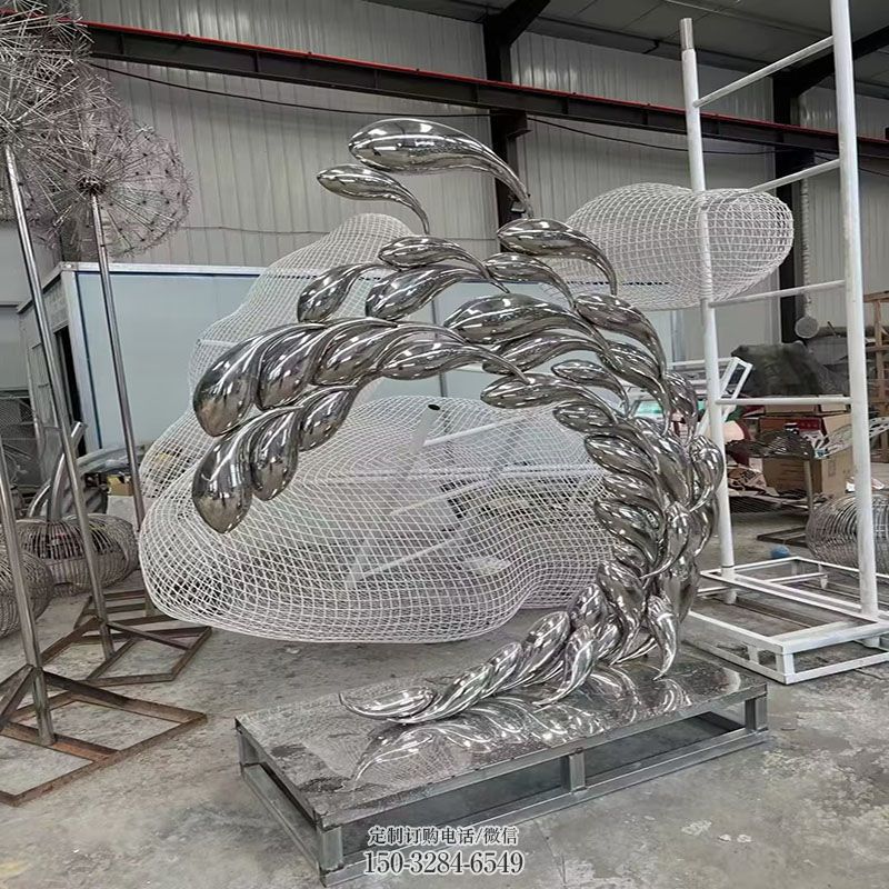 大型稻穗雕塑 商业粮食雕塑标准 农作物雕塑主题定做